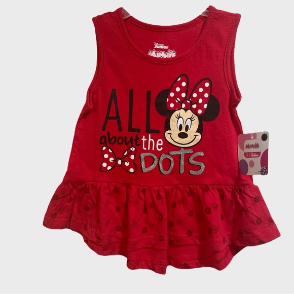 Disney Junior Minnie Short Set Size 4T - Picture 3 of 6